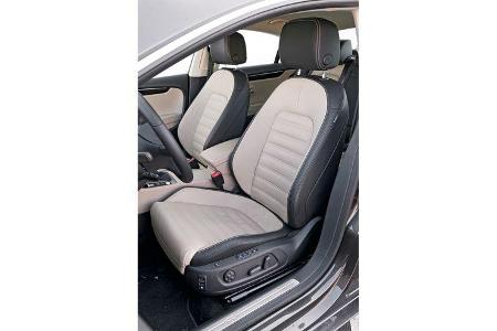 VW CC 2.0 TDI, Fahrersitz