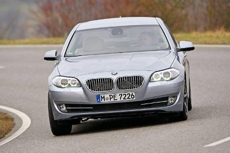 BMW Active Hybrid5, Front, Kurve