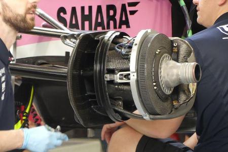 Force India - Formel 1 - GP Bahrain - 4. April 2018