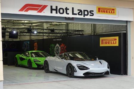 Hot Laps McLaren 720S - Formel 1 - GP Bahrain - 4. April 2018