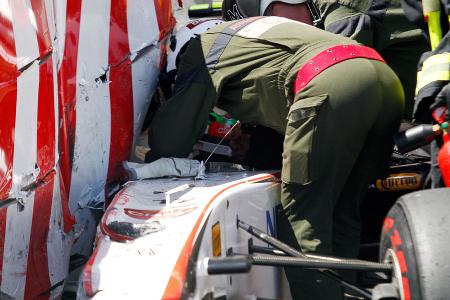 Sergio Perez GP Monaco Crashs 2011