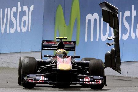 Alguersuari Chandhok-Flügel GP Spanien