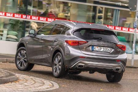 Infiniti QX30 2.2d, Heckansicht