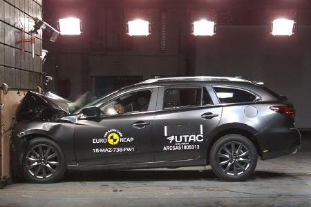 EuroNCAP Crashtest Mazda 6