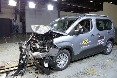 EuroNCAP Crashtest Peugeot Rifter
