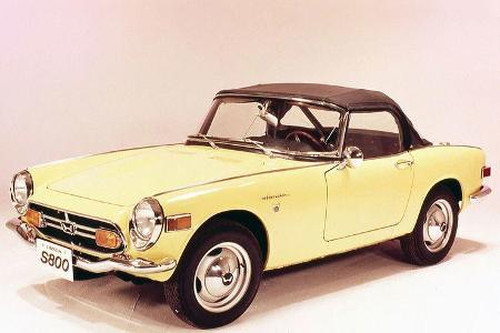Ab 1966 verkauft Honda den legendären S800.