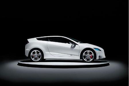 Der Kompaktsportler CR-Z kommt in einer konsequenten Keilform daher.