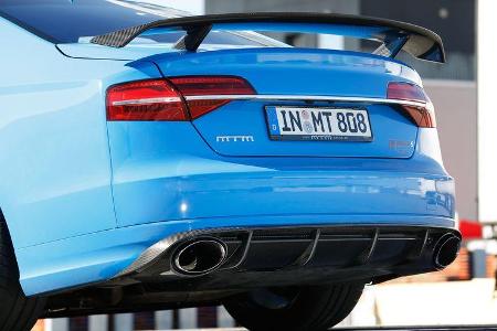 MTM S8 Talladega S, Auspuff, Endrohre