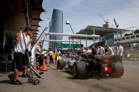Lewis Hamilton - Mercedes - Formel 1 - GP Aserbaidschan - 27. April 2018