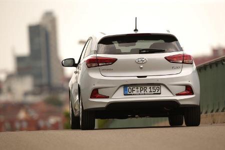 Hyundai i20 Coupé 1.4 CRDi, Heckansicht
