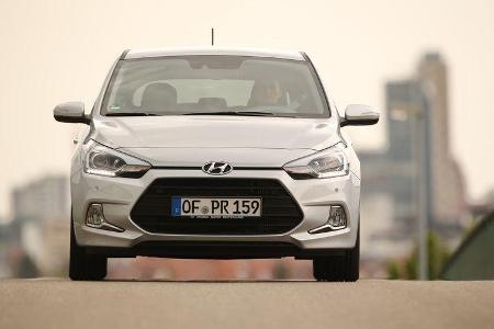 Hyundai i20 Coupé 1.4 CRDi, Frontansicht