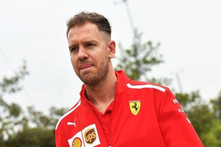 Sebastian Vettel - Ferrari - Formel 1 - GP China - Shanghai - 12. April 2018