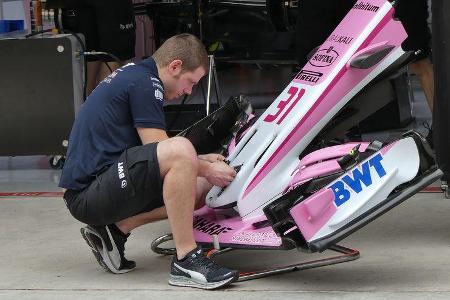 Force India - Formel 1 - GP China - Shanghai - 12. April 2018