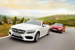 BMW 420i Cabrio, Mercedes C 200 Cabriolet