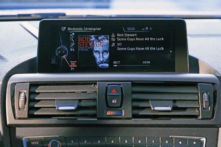 BMW Einser, Navi, Monitor