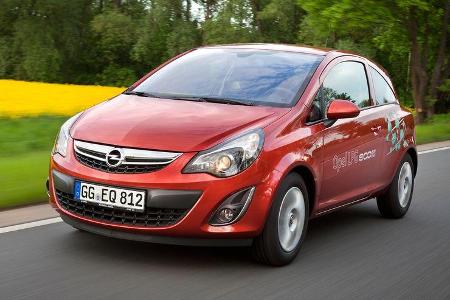 Opel Corsa LPG, Frontansicht