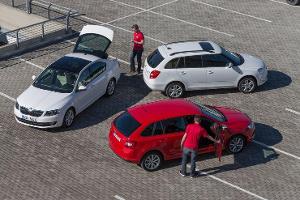 Skoda Fabia Combi, Rapid Spaceback, Octavia