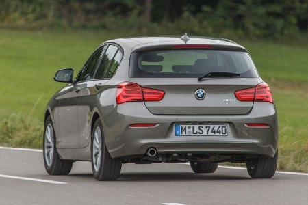 BMW 116d EDE, Heckansicht