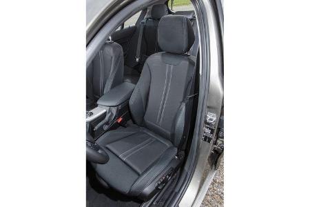 BMW 116d EDE, Fahrersitz