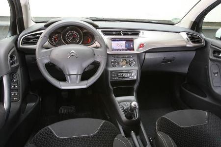 Citroen C3 Vti, Cockpit