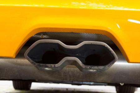 Ford Focus ST, Auspuff, Endrohr