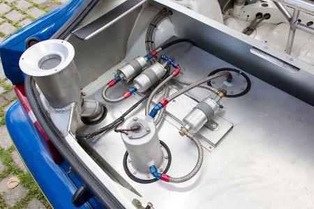 Ford Sierra XR4 Ti, Renntankanlage