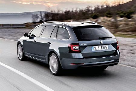 Skoda Oktavia Combi, Heckansicht