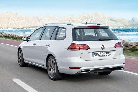 VW Golf Variant, Heckansicht