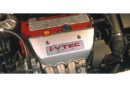 Honda-like: Nicht nur Ventilsteuerzeitenund Ventilhub werden automatisch variiert, sondern durch die Phasenverschiebung der ...