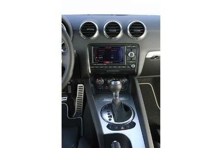 Audi TTS Coupé 2.0 TFSI, Mittelkonsole