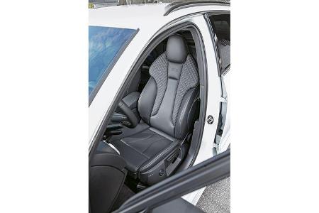 Audi S3 Sportback, Fahrersitz