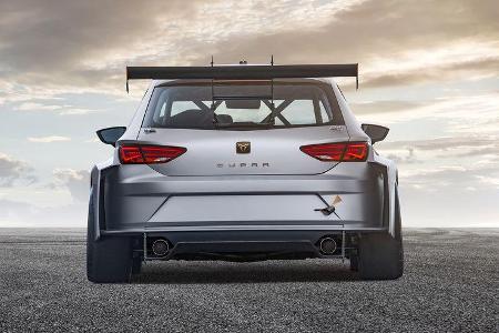 Im TCR-Rennwagen darf der Cupra maximal 350 PS stark sein sowie 420 Nm an die Vorderachse schicken.