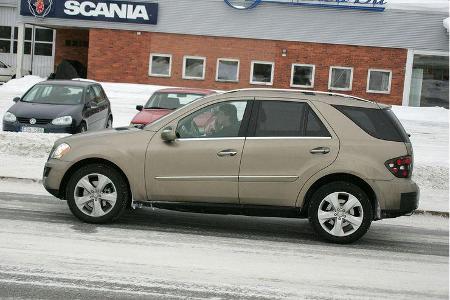 Mercedes M-Klasse Facelift