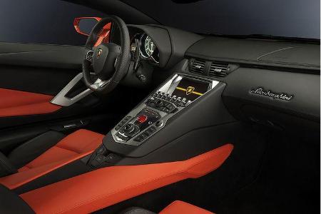 Lamborghini Aventador LP 700-4, Innenraum