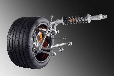 Lamborghini Aventador Radaufhängung