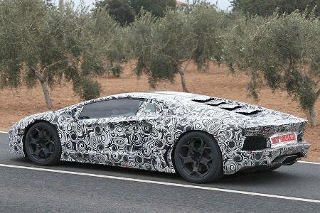 Lamborghini Aventador Erlkönig