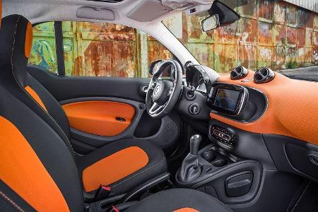 07/2014, Smart Fortwo, Innenraum