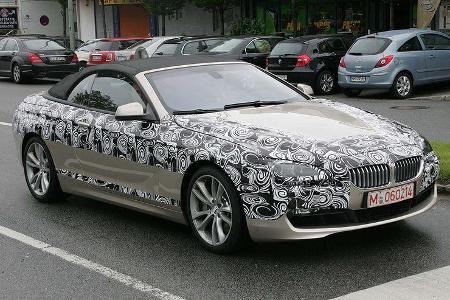 Erlkönig BMW 6er Cabrio