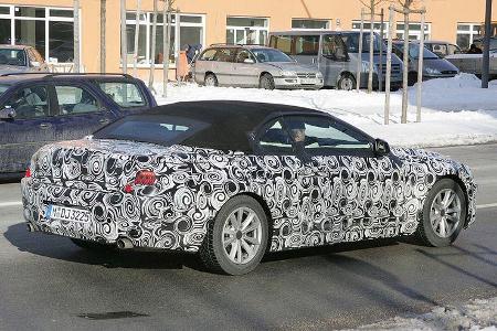 Erlkönig BMW 6er Cabrio