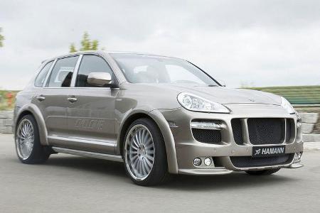 Hamann verpasst dem Cayenne eine Breitbau-Optik.