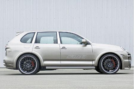 Die Radhäuser füllen Felgen in 22 oder 23 Zoll.