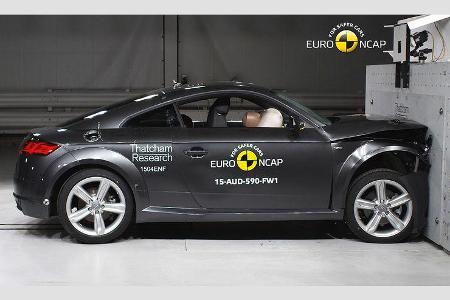 EuroNCAP-Crashtest 02/2015 Audi TT