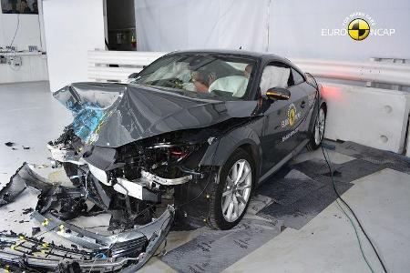 EuroNCAP-Crashtest 02/2015 Audi TT