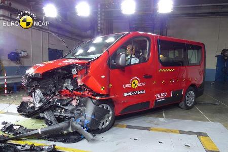 EuroNCAP-Crashtest 02/2015 Renault Trafic