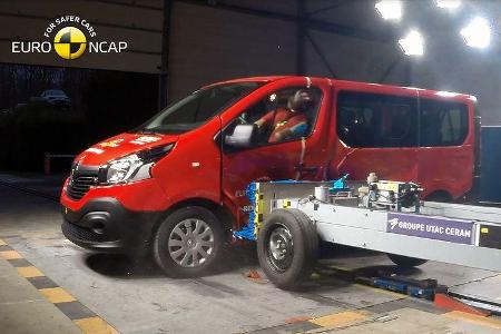 EuroNCAP-Crashtest 02/2015 Renault Trafic