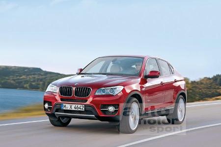 BMW X4, Retusche