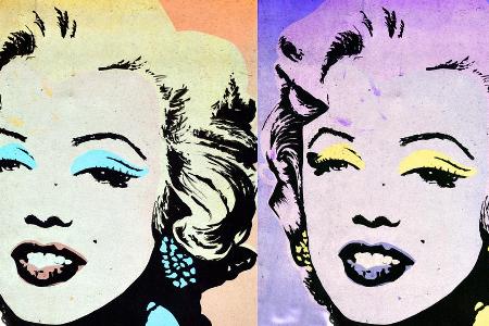 Marilyn Monroe à la Andy Warhol