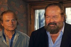Gemeinsam unterhielten Bud Spencer (r.) und Terence Hill ganze Generationen