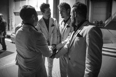 Vor jedem Auftritt wird gebetet