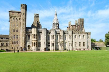 Eine Attraktion in Wales - das Cardiff Castle